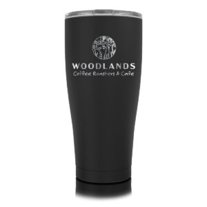 20oz Insulated Stainless Steel, Laser-Engraved Tumbler